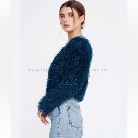 Zara Shaggy Sweater - Picture 1 of 8